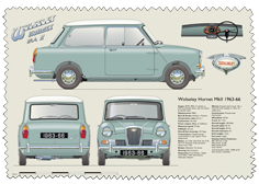 Wolseley Hornet MkII 1963-66 Glass Cleaning Cloth